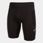 Joma 82P4R391 أسود لباس ضيق قصير النخبة x