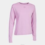 Joma 82P4R3928 أرجواني قميص بأكمام طويلة دافني نحيف
