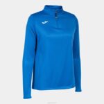 Joma 82P4R3953 الأزرق الملكي قميص من النوع الثقيل تشغيل الليل نحيف