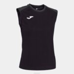 Joma 82P4R3957 أسود رمادي غامق بطولة قمة الدبابة البيئية نحيف