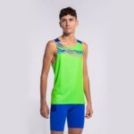 Joma 82P4R395 الفلورسنت الأخضر والأزرق الملكي بلا أكمام تي شيرت النخبة x رجال - Image 3