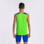 Joma 82P4R395 الفلورسنت الأخضر والأزرق الملكي بلا أكمام تي شيرت النخبة x رجال - Image 4