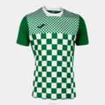 Joma 82P4R396 أبيض أخضر قميص بأكمام قصيرة العلم iii رجال - Image 4