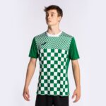 Joma 82P4R396 أبيض أخضر قميص بأكمام قصيرة العلم iii رجال - Image 5