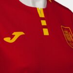 Joma 82P4R3974 أحمر قميص قصير الأكمام 1st اختيار موحدة الإسبانية كرة الصالات نحيف - Image 5
