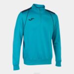 Joma 82P4R399 الفلورسنت الفيروز الأزرق الداكن بطولة قميص من النوع الثقيل السابع رجال