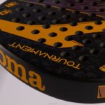 Joma 82P4R4037 أسود برتقالي بنفسجي بطولة مضرب باديل - Image 6