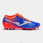 Joma 82P4R403 الأزرق الملكي البرتقالي الفلوريسنت حذاء كرة القدم دفع كوب 23 عشب صناعي
