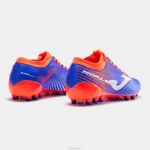 Joma 82P4R403 الأزرق الملكي البرتقالي الفلوريسنت حذاء كرة القدم دفع كوب 23 عشب صناعي - Image 3