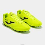 Joma 82P4R4063 الفلورسنت الأصفر حذاء كرة القدم aguila 23 العشب الاصطناعي - Image 2