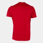 Joma 82P4R406 احمر ابيض قميص بطولة قصيرة الأكمام السابع رجال - Image 2