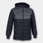 Joma 82P4R4075 أسود رمادي غامق anorak الحضرية الثاني رجال