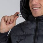Joma 82P4R4075 أسود رمادي غامق anorak الحضرية الثاني رجال - Image 7