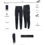 Joma 82P4R4083 أسود longs السراويل الصبي الأسد - Image 5
