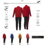 Joma 82P4R4085 أحمر أسود فتى رياضية توأم - Image 3