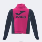 Joma 82P4R4086 الفوشيه الأسود مقنع سترة فتاة بارك
