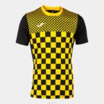 Joma 82P4R408 أصفر مسود قميص بأكمام قصيرة العلم iii رجال - Image 4