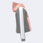 Joma 82P4R4119 الوردي مزيج الرمادي مقنع سترة فتاة بارك - Image 2
