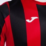 Joma 82P4R411 أحمر أسود قميص قصير الاكمام انتر كلاسيك رجال - Image 3