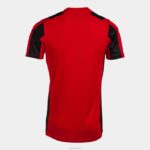 Joma 82P4R411 أحمر أسود قميص قصير الاكمام انتر كلاسيك رجال - Image 4