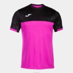 Joma 82P4R4129 نيون وردي أسود قميص قصير الأكمام مونتريال رجال - Image 7