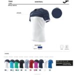 Joma 82P4R4129 نيون وردي أسود قميص قصير الأكمام مونتريال رجال - Image 8