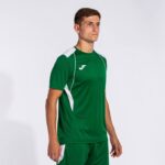 Joma 82P4R412 أبيض أخضر قميص بطولة قصيرة الأكمام السابع رجال - Image 5