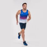 Joma 82P4R4132 أزرق ملكي أبيض أحمر أعلى خزان النخبة السابع رجال - Image 8