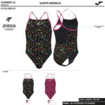 Joma 82P4R4135 أسود ملابس السباحة فتاة سانتا مونيكا - Image 5
