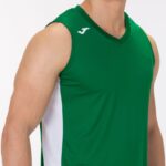 Joma 82P4R4155 أبيض أخضر تي شيرت بلا أكمام كانشا ​​الثالث رجال - Image 4