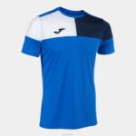 Joma 82P4R416 الأزرق الملكي الأزرق الداكن الأبيض قميص طاقم قصير الأكمام v رجال