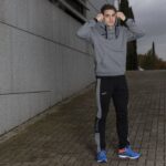 Joma 82P4R4182 مزيج أسود رمادي سترة مقنعين مريحة الثاني رجال - Image 9