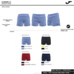 Joma 82P4R4224 أحمر منحنى جذوع السباحة رجال - Image 10