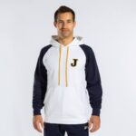 Joma 82P4R425 أبيض كحلي سترة مقنعين الشارع الحضري رجال - Image 2