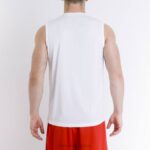 Joma 82P4R4317 أبيض بلا أكمام تي شيرت كومبي رجال - Image 3