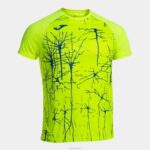 Joma 82P4R4328 الفلورسنت الأصفر قميص قصير الأكمام النخبة التاسع رجال