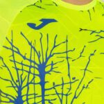 Joma 82P4R4328 الفلورسنت الأصفر قميص قصير الأكمام النخبة التاسع رجال - Image 5