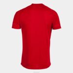 Joma 82P4R432 أحمر أسود قميص بأكمام قصيرة النمر v رجال - Image 2