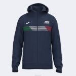 Joma 82P4R4356 الأزرق الداكن الاتحاد الايطالية للتنس والبديل سترة مقنعين