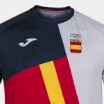 Joma 82P4R435 أحمر قميص قصير الأكمام أوقات الفراغ اللجنة الأولمبية الإسبانية - Image 3
