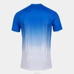 Joma 82P4R4367 أبيض أزرق ملكي قميص بأكمام قصيرة النمر الرابع رجال - Image 10
