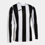 Joma 82P4R441 أبيض أسود قميص طويل الاكمام انتر كلاسيك رجال