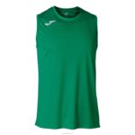 Joma 82P4R4432 أخضر بلا أكمام سلة كومبي تي شيرت رجال