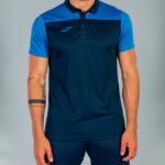 Joma 82P4R4449 الأزرق الداكن الأزرق الملكي قميص بولو بأكمام قصيرة هواية II رجال - Image 2