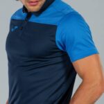 Joma 82P4R4449 الأزرق الداكن الأزرق الملكي قميص بولو بأكمام قصيرة هواية II رجال - Image 4