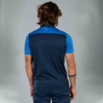 Joma 82P4R4449 الأزرق الداكن الأزرق الملكي قميص بولو بأكمام قصيرة هواية II رجال - Image 6