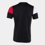 Joma 82P4R4455 أسود أحمر أبيض قميص طاقم قصير الأكمام v رجال - Image 2