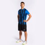 Joma 82P4R4460 الأزرق الملكي الأسود قميص بأكمام قصيرة inter iii رجال - Image 7