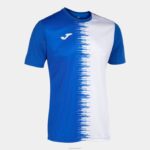 Joma 82P4R4464 أزرق ملكي أبيض قميص بأكمام قصيرة سيتي الثاني رجال