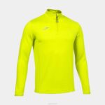 Joma 82P4R4552 الفلورسنت الأصفر قميص من النوع الثقيل تشغيل الليل رجال